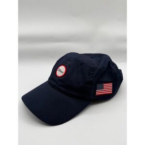 Titleist Golf Stars & Stripes Montauk Hat Navy USA Flag Patch Adjustable 
NEW